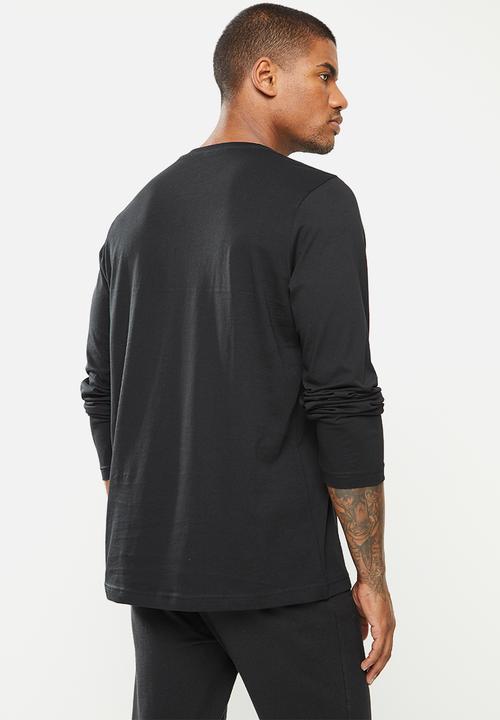 adidas Performance - Bl sj long sleeve tee - black & white
