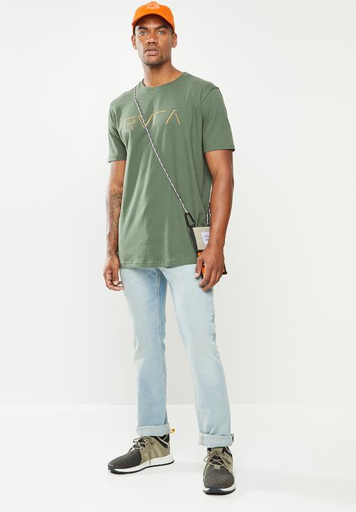 RVCA - Drop shadow - olive