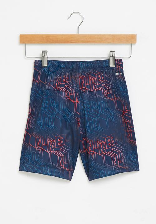 Nike - Nkb digi print drifit short - blue void