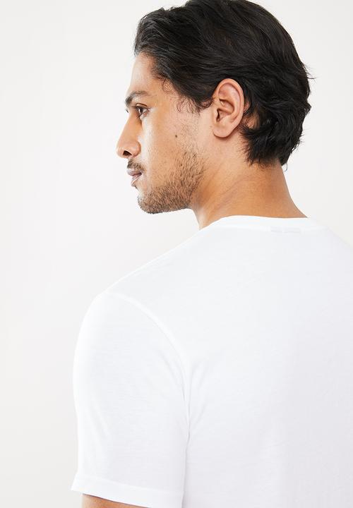 POLO - Oswald big crest ss tee - white