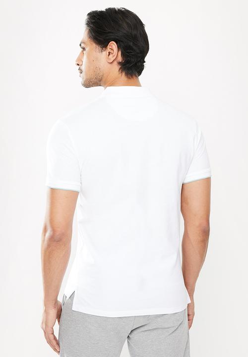 POLO - Joseph short sleeve golfer - white