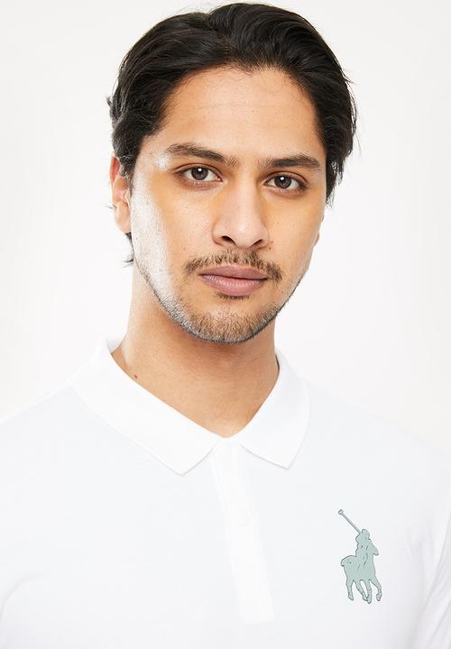 POLO - Joseph short sleeve golfer - white