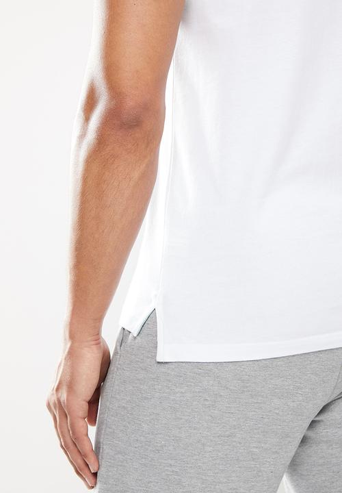 POLO - Joseph short sleeve golfer - white