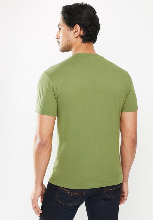 POLO - Cory crest short sleeve tee - olive
