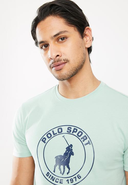 POLO - Thami short sleeve tee - aqua