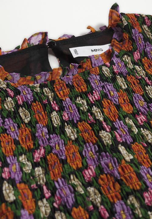 MANGO - Dress margot - orange