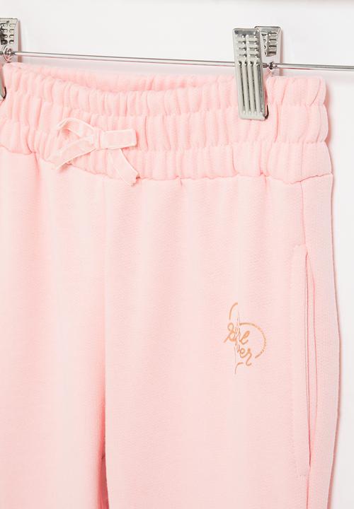 MINOTI - Girls basic fleece jogpant - pink