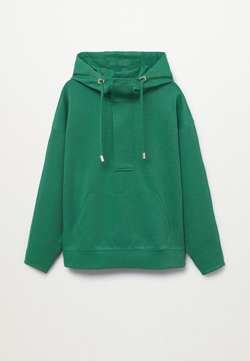 MANGO - Sweatshirt florida - dark green