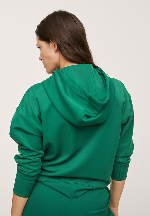 MANGO - Sweatshirt florida - dark green