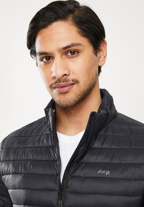 JEEP - Nylon puffer jacket - black