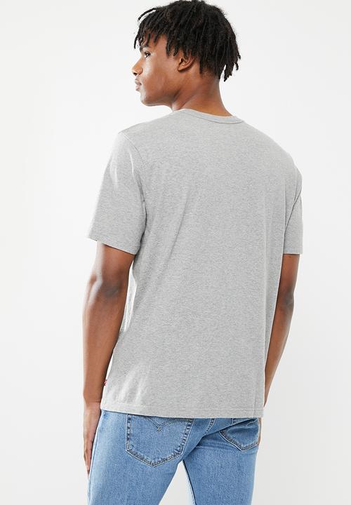 Levi’s® - Short sleeve relaxed fit tee boxtab text mhg graph - grey