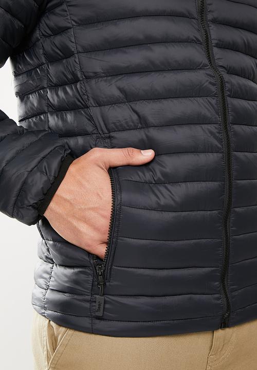 JEEP - Nylon puffer jacket - black