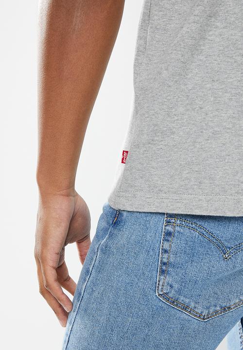 Levi’s® - Short sleeve relaxed fit tee boxtab text mhg graph - grey