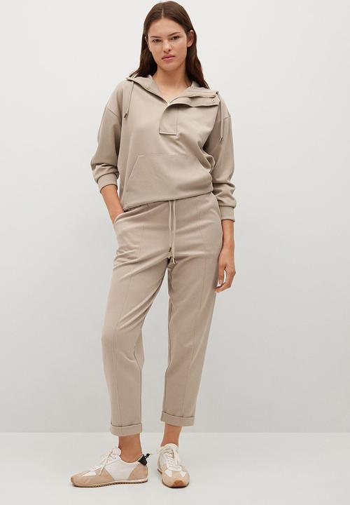 MANGO - Sweatshirt florida - light pastel grey