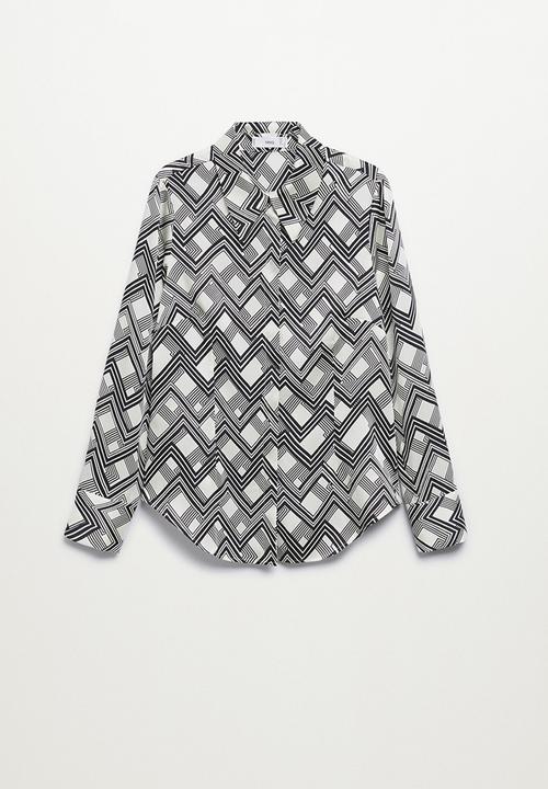 MANGO - Shirt seven - light beige
