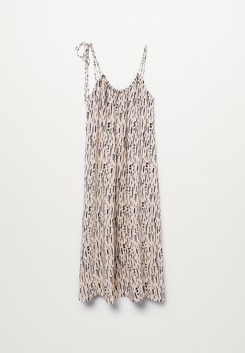 MANGO - Dress dreams - light beige