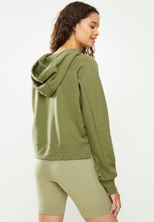 Converse - Converse essentials mid pullover hoodie - green 