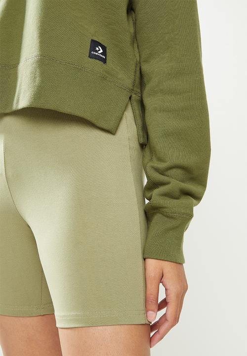 Converse - Converse essentials mid pullover hoodie - green 