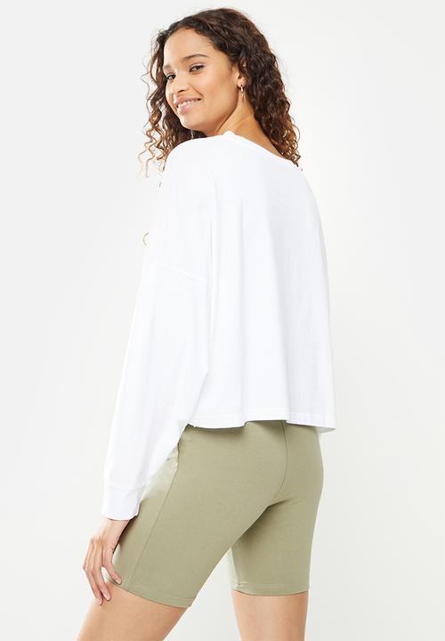 Cotton On - Bree graphic long sleeve wildest dreams - white