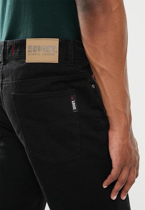 SOVIET - M voyager-r 3 #5 basic 5pkt chino - black
