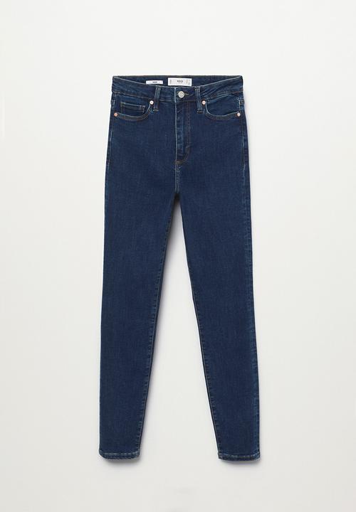 MANGO - Jeans anne - open blue