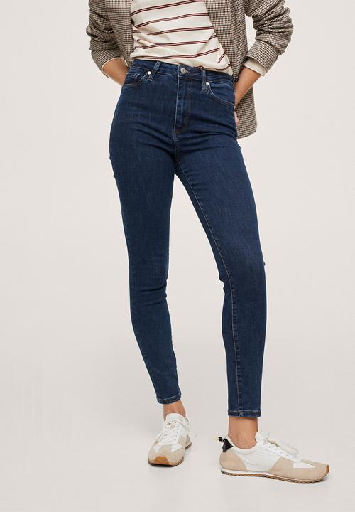 MANGO - Jeans anne - open blue