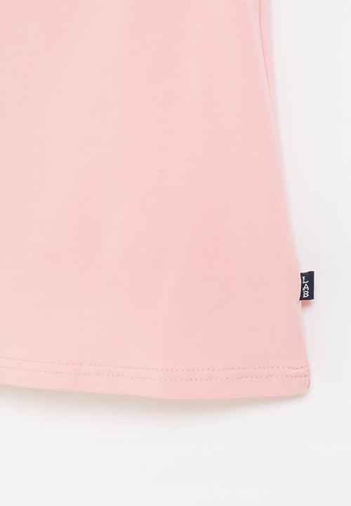 LAB - Girls lab short sleeve tee - pink