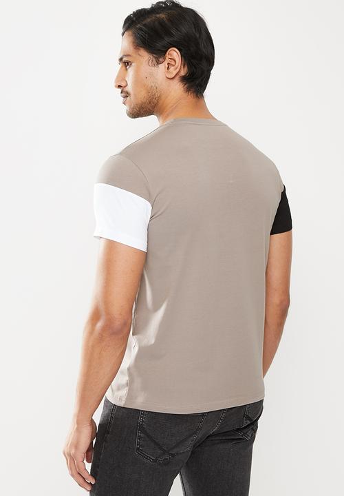 Pierre Cardin - Stretch crew cut & sew - grey