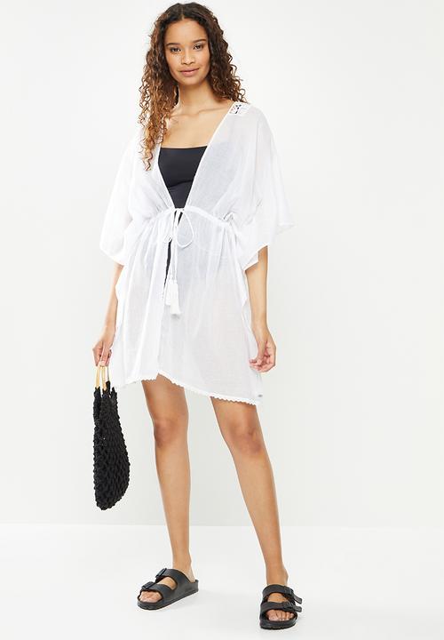 Lizzy - Gladiolus styled overswim - white
