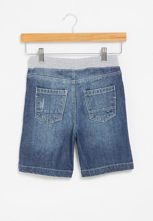 LAB - Boys pull up shorts - blue