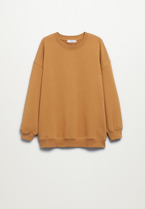 MANGO - Sweatshirt polka - medium brown