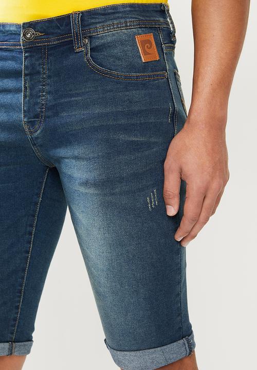 Pierre Cardin - Skinny fit - heavy wash - blue
