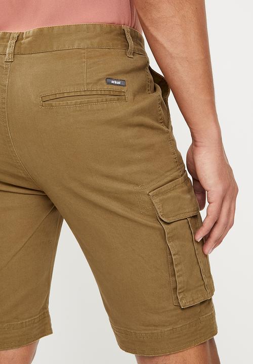 urban° - Urban cargo shorts - tobacco
