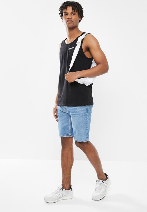 Hurley - Evd wsh fastlane small singlet - black