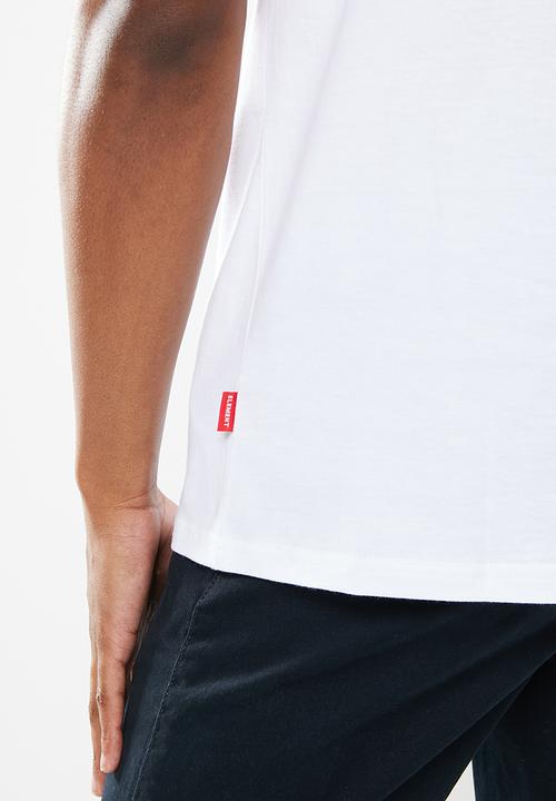 Element - Fun box short sleeve tee - white