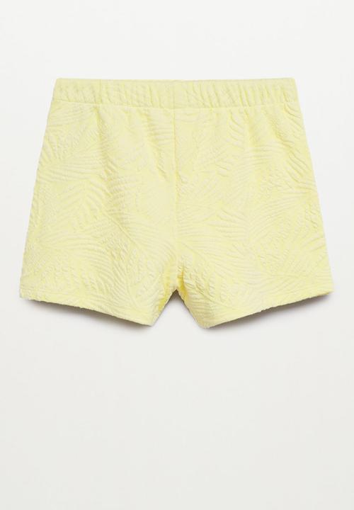 MANGO - Shorts malibup - yellow
