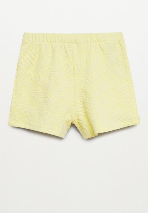 MANGO - Shorts malibup - yellow