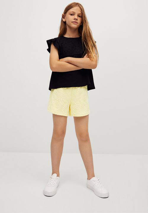 MANGO - Shorts malibup - yellow