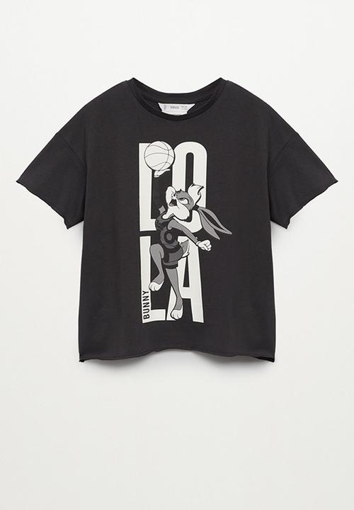 MANGO - T-shirt lola - dark grey
