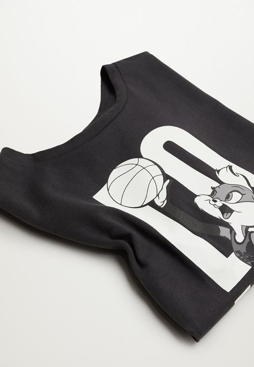MANGO - T-shirt lola - dark grey