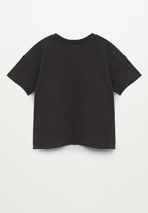 MANGO - T-shirt lola - dark grey