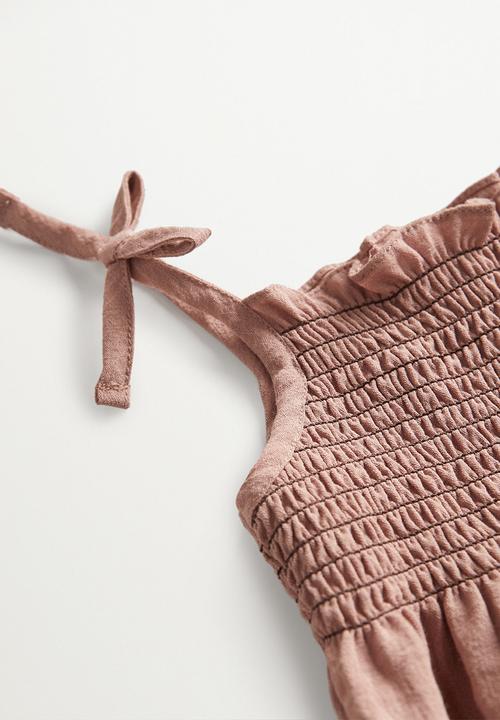 MANGO - Dungarees adri - pink