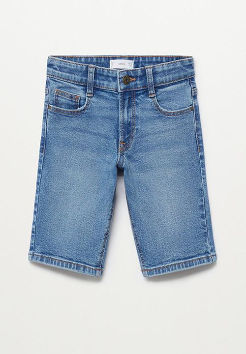 MANGO - Bermuda shorts john - light blue