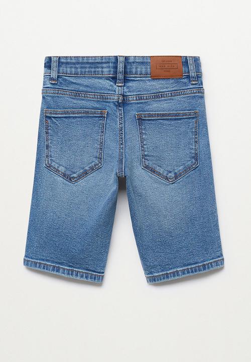 MANGO - Bermuda shorts john - light blue