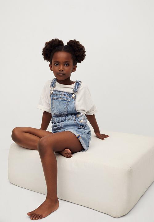 MANGO - Dungarees amalia - blue
