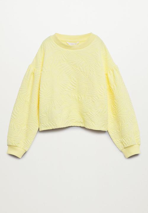 MANGO - Sweatshirt malibut - yellow