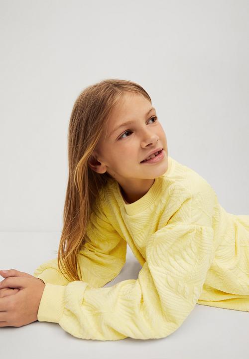 MANGO - Sweatshirt malibut - yellow