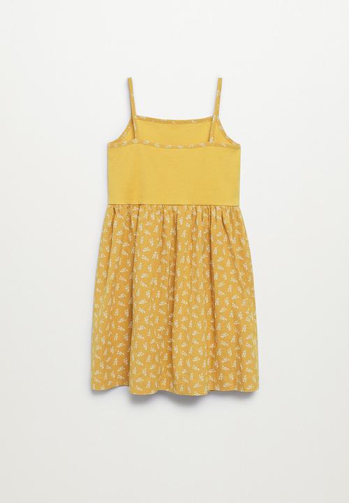 MANGO - Dress campi - yellow