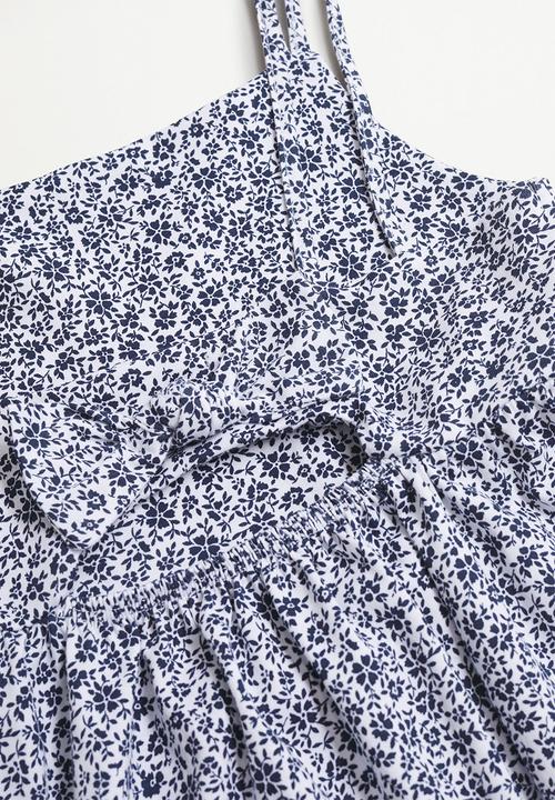 MANGO - Dress camerun - navy