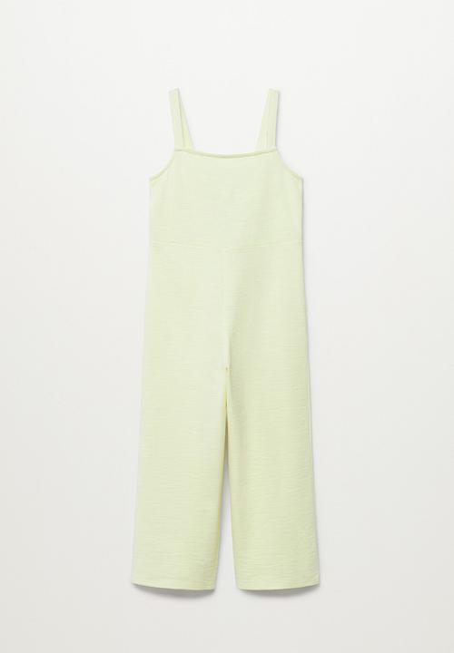 MANGO - Jumpsuit bahia - yellow
